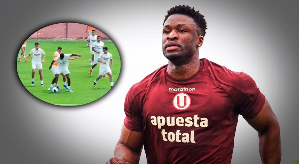 Sekou Gassama impresiona al comando técnico durante entrenamientos de Universitario – VIDEO