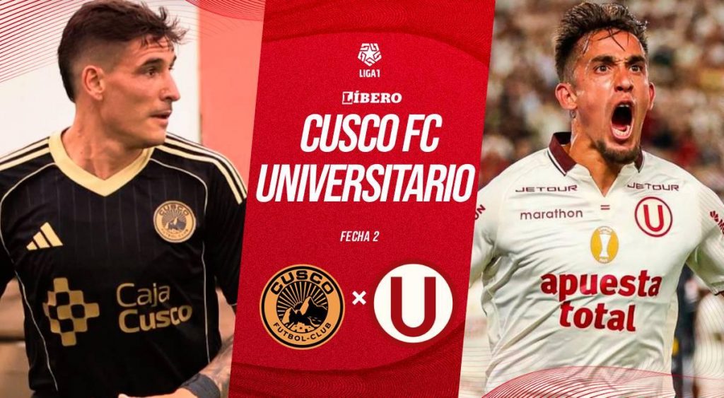 Universitario vs Cusco FC EN VIVO HOY por Liga 1: a qué hora juega, apuestas, alineaciones y dónde ver