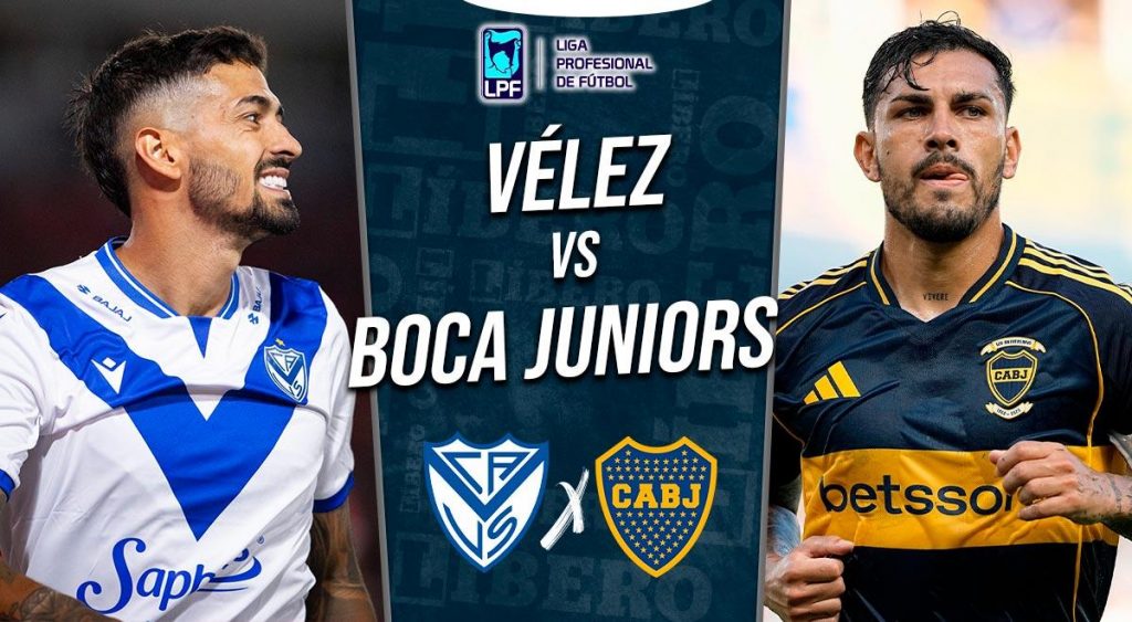 Boca Juniors vs. Vélez EN VIVO HOY: pronóstico, hora y dónde ver el partido