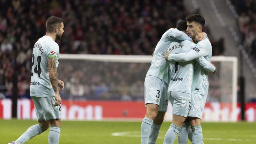 0-1. Con tanta ‘Copa’, el Atlético no ‘Liga’