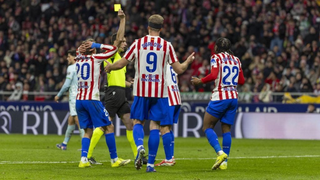 El bloqueo del Atlético de Madrid