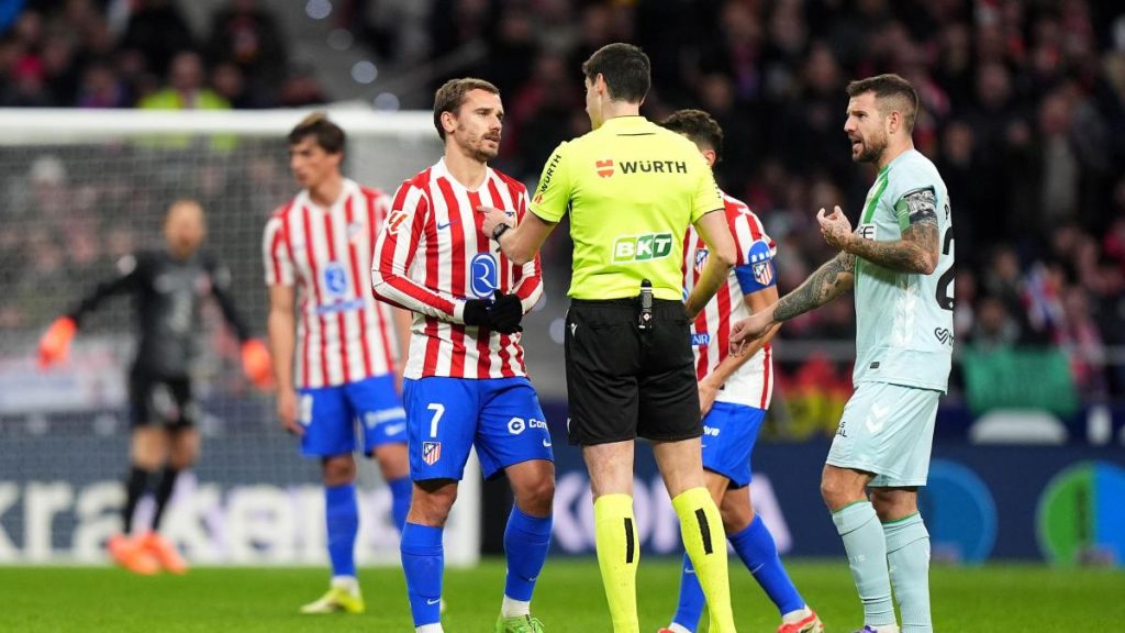 El Atlético se queda en fuera de juego en el Metropolitano