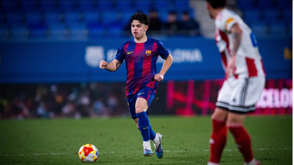 La reaparición de Xavi Espart, la buena noticia en el Barça Atlètic