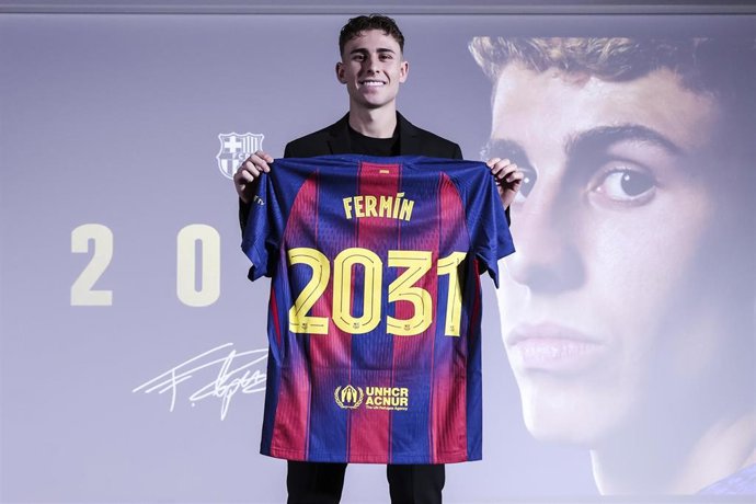 Fermín López: «Nunca dudé en quedarme en el Barça»