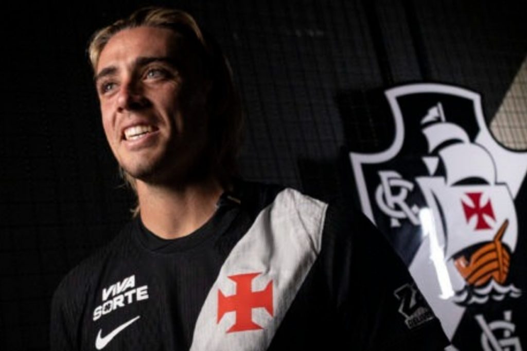 Oficial: Vasco confirma contratação do atacante Claudio Spinelli