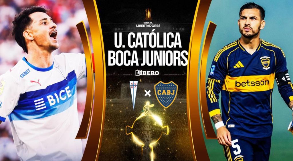 U. Católica vs. Boca Juniors HOY EN VIVO: a qué hora juegan, dónde ver y pronóstico