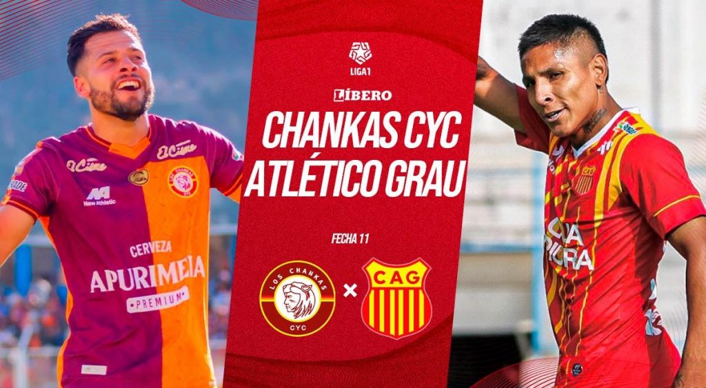 Chankas vs Atlético Grau EN VIVO HOY por Liga 1: a qué hora juega, pronóstico y dónde ver