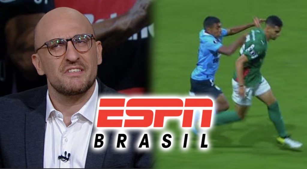 ESPN Brasil da categórico comentario sobre polémico penal de Palmeiras contra Cristal: «Indiscutible»