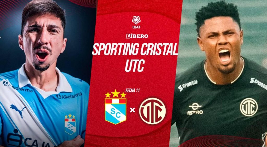 Sporting Cristal vs UTC EN VIVO por Liga 1: transmisión del partido