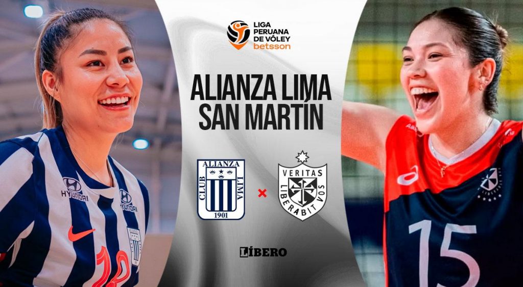 Alianza Lima vs. San Martín vóley EN VIVO por Latina (canal 2): punto a punto