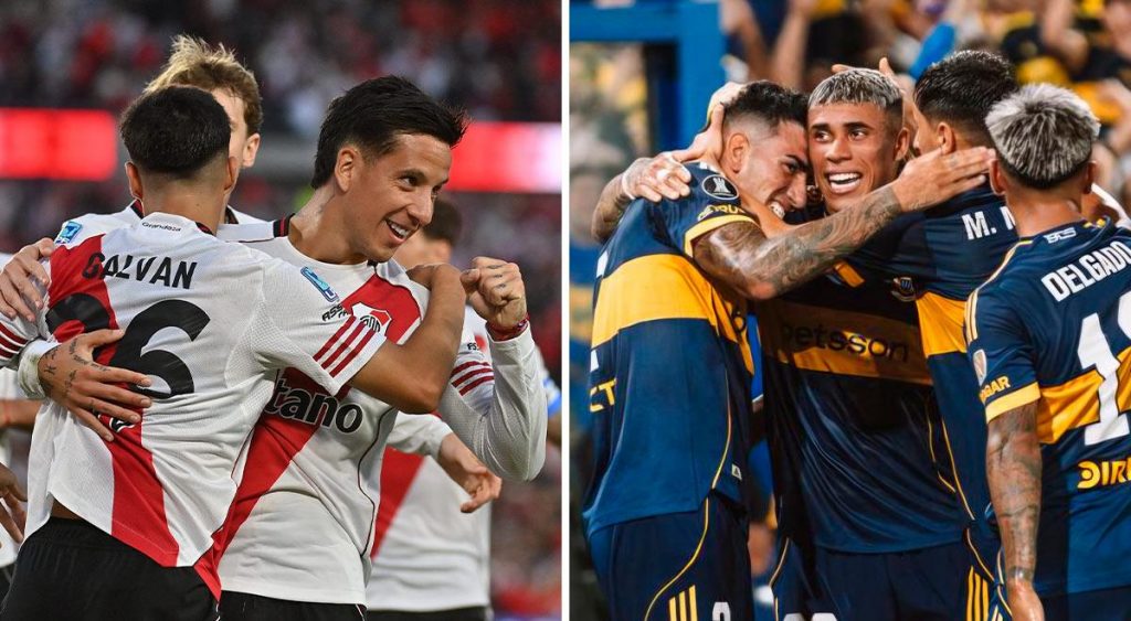 Formaciones River Plate vs. Boca Juniors: las alineaciones del superclásico de HOY