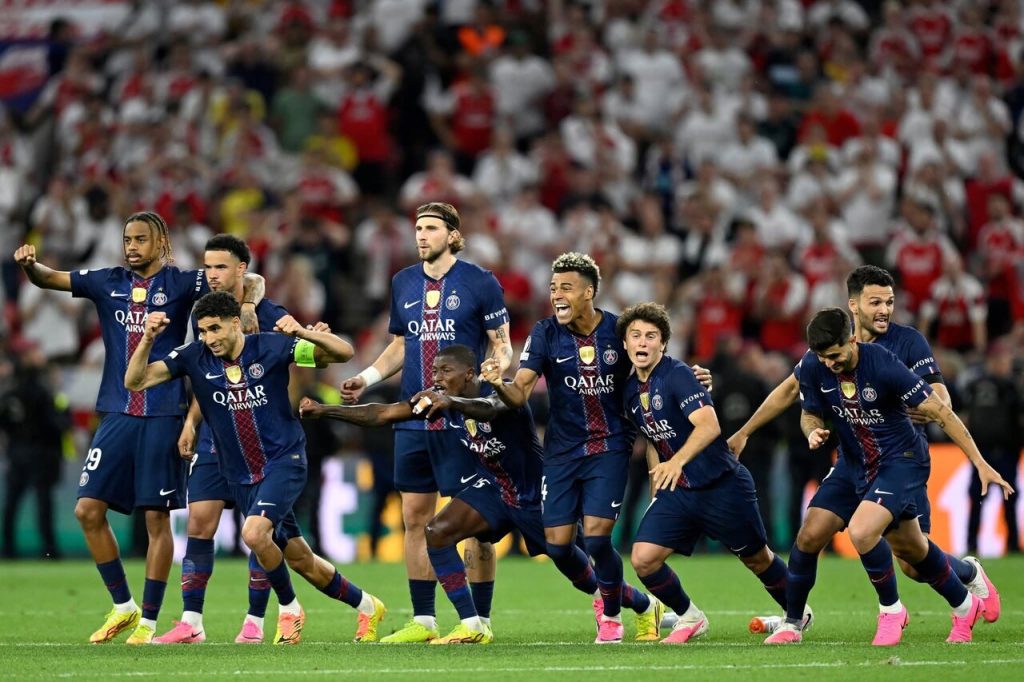 Por penales, el PSG derrota a Arsenal y es bicampeón de la Champions League