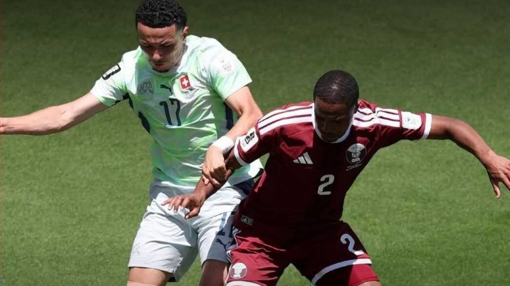 Qatar evita el triunfo de Suiza con un gol de Khoukhi sobre el final del partido