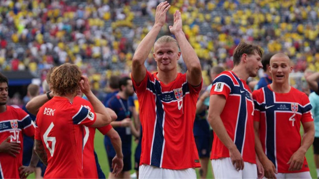 Haaland acaba con el sueño de Brasil y lleva a Noruega a cuartos