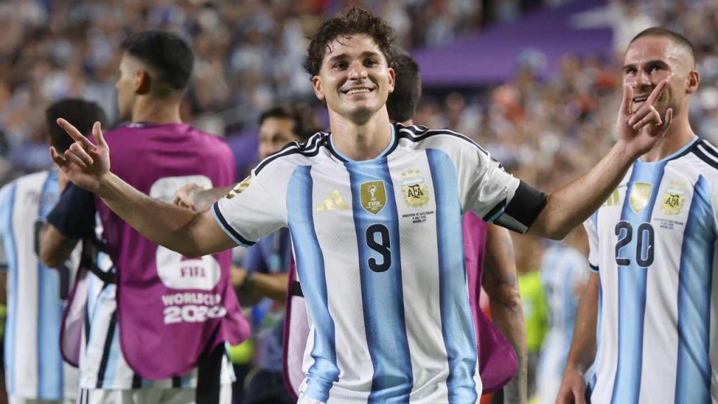 Julián Álvarez reveló el enorme alivio que sintió Argentina tras avanzar