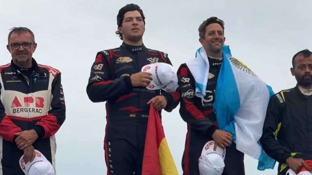 Nataniel Bruun pone a Bolivia en lo más alto del Mundial de Rally en Paraguay
