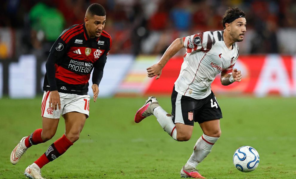 Estudiantes finalista a costa de Flamengo en el Maracaná