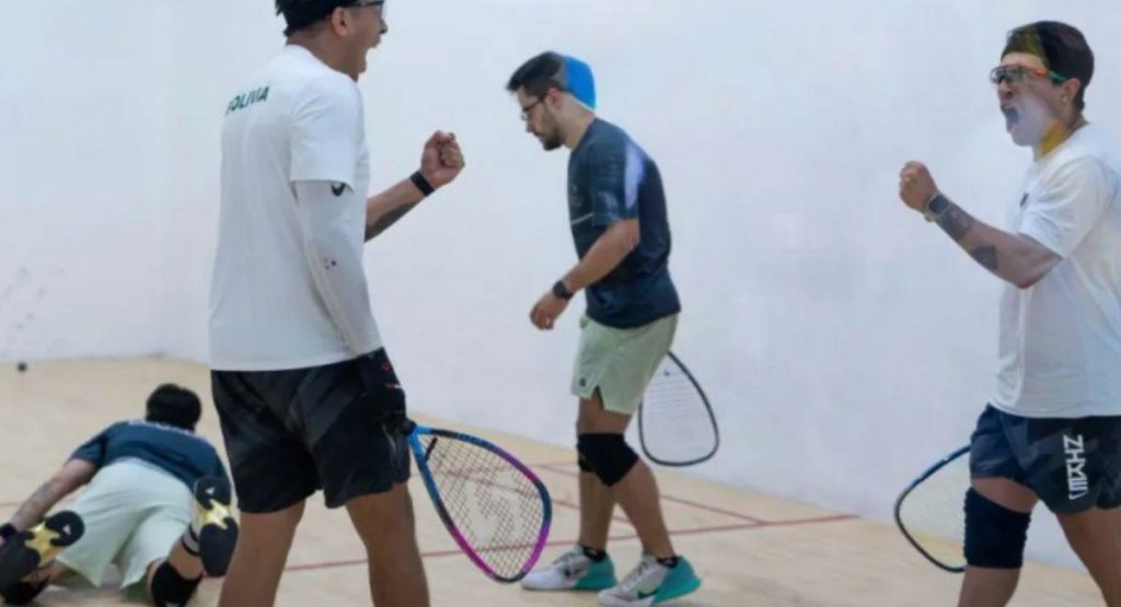 Mundial Open de ráquetbol: Moscoso y Carrasco avanzan a semifinales y ponen a Bolivia a soñar con el oro