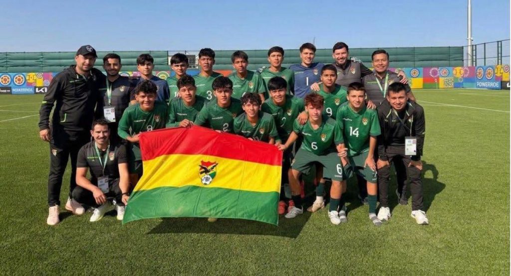 La selección de Bolivia Sub-15 empieza la Copa Mundial con el pie derecho con una victoria ante Gibraltar
